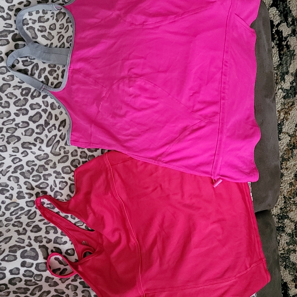 Two work out tops